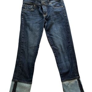 Kut from the Kloth Dark Blue Ankle Jeans